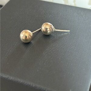 Elegant Sterling Silver Stud Earrings
